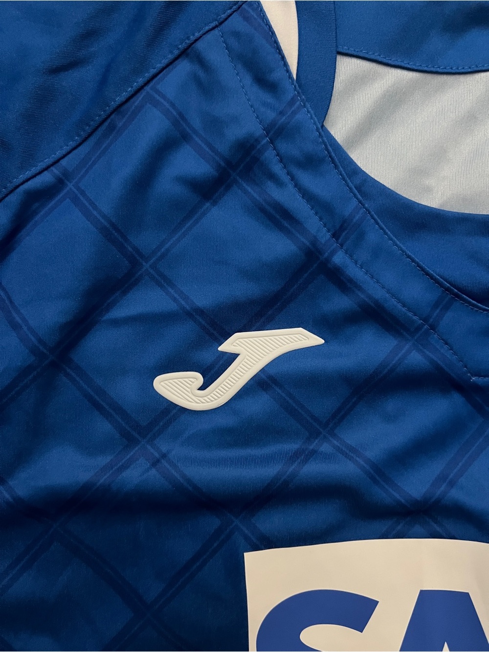 Joma TSG Hoffenheim Blue Bundesliga Soccer Jersey with SAP Logo - Picture 3 of 6